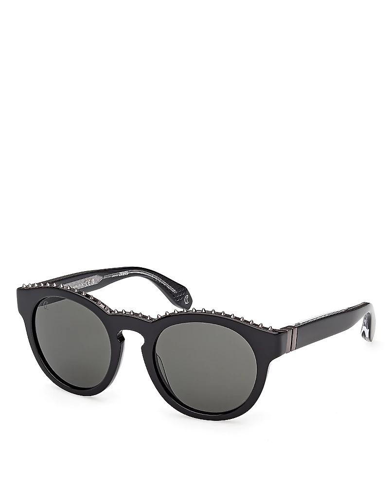 Christian Louboutin Round Sunglasses, 53mm