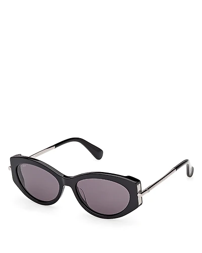 Max Mara Oval Sunglasses, 54mm