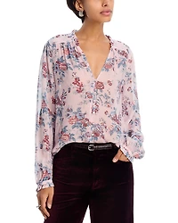 Paige Lula Silk Blouse