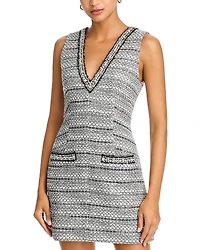 Veronica Beard Odele Embellished Mini Dress