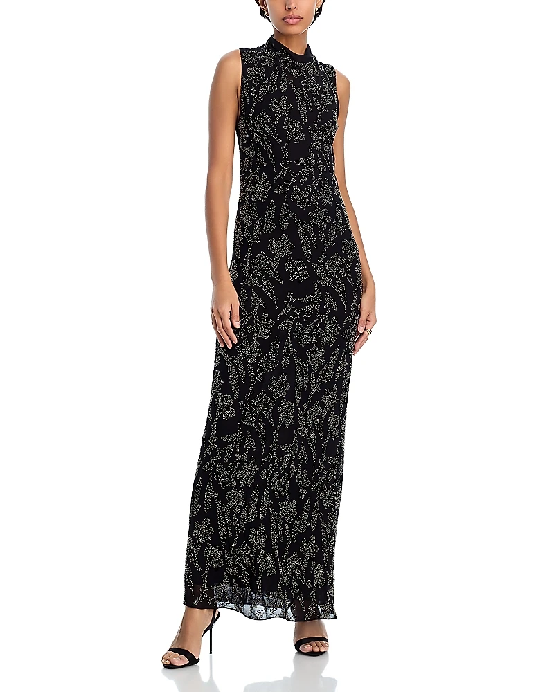Veronica Beard Sylven Beaded Maxi Dress