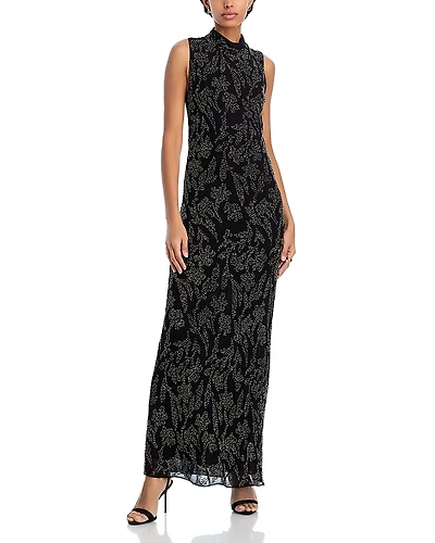 Veronica Beard Sylven Beaded Maxi Dress