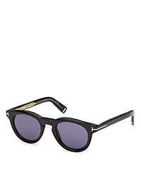 Tom Ford Round Sunglasses, 47mm