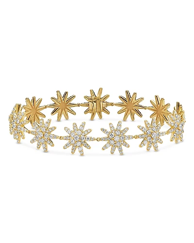 David Yurman Starburst Pave Tennis Bracelet