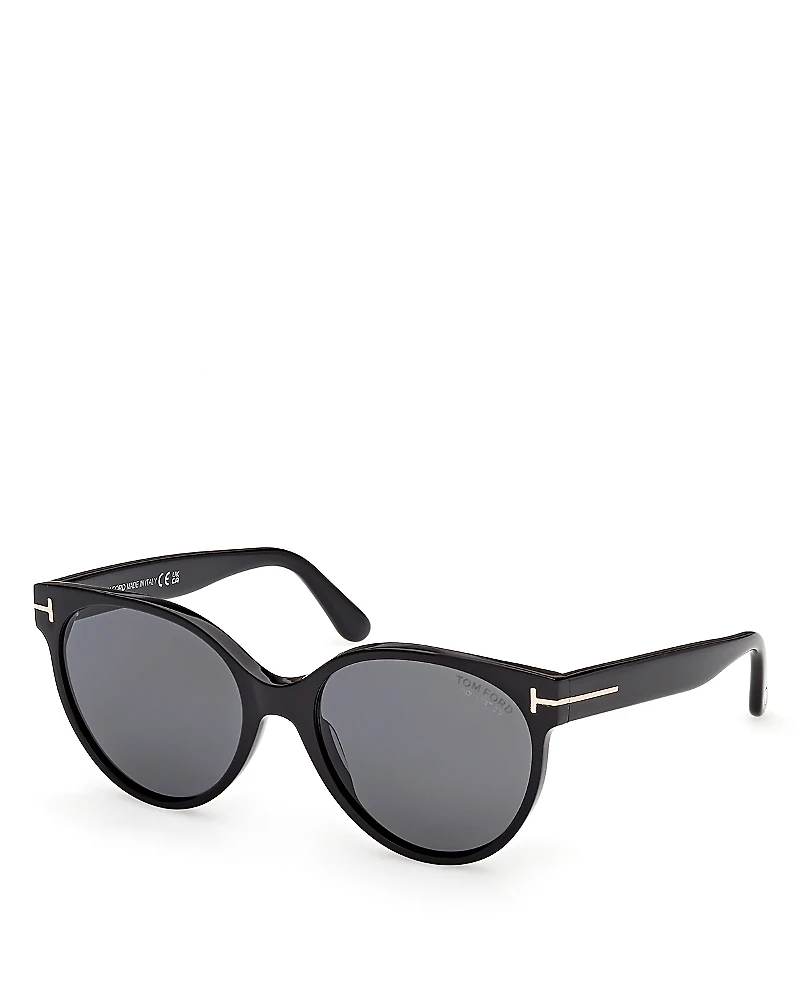 Tom Ford Tallulah Round Sunglasses, 56mm