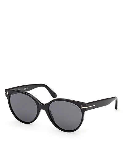 Tom Ford Tallulah Round Sunglasses, 56mm