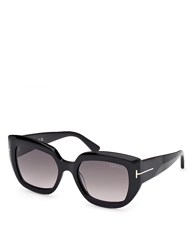 Tom Ford Saltzman Butterfly Sunglasses, 53mm