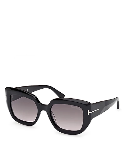 Tom Ford Saltzman Butterfly Sunglasses, 53mm