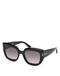 Tom Ford Saltzman Butterfly Sunglasses, 53mm