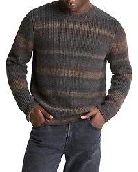 Vince Wool Blend Space Dyed Sweater