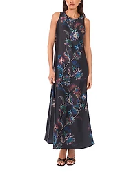 Vince Camuto Round Neck Maxi Dress