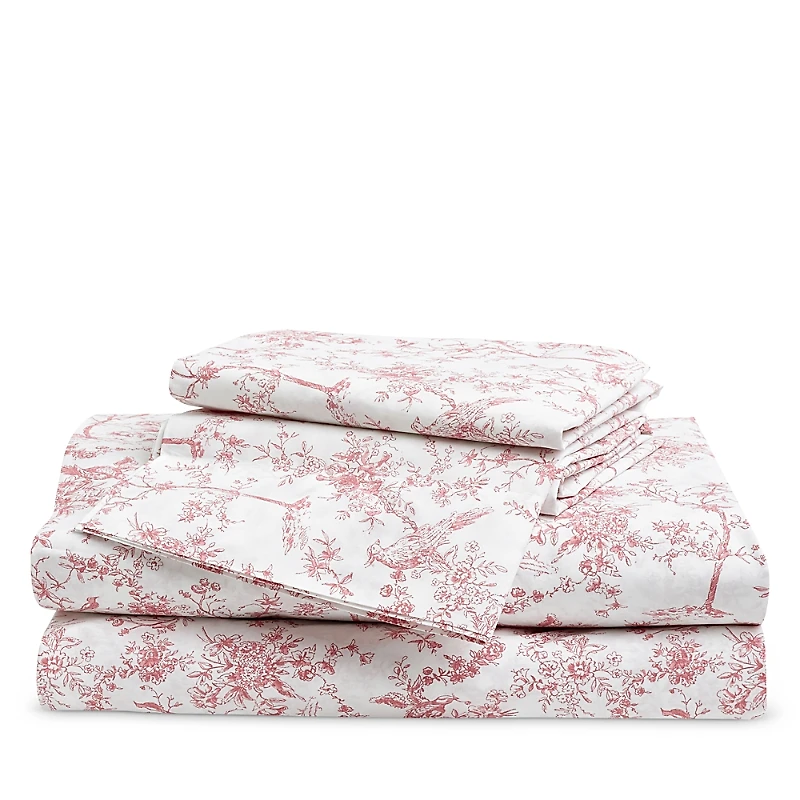 Petite Plume Timeless Toile Percale Sheet Set