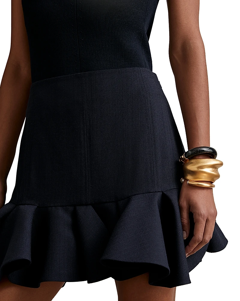 Reiss Robin Ruffled Skirt