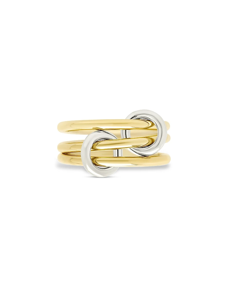 Sterling Forever Tamsen Triple Row Ring