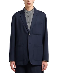 Emporio Armani Regular Fit Twill Blazer