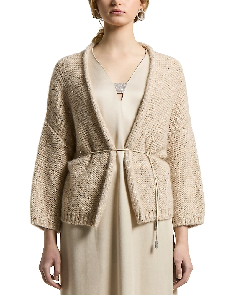 Peserico Knitted Cardigan Sweater