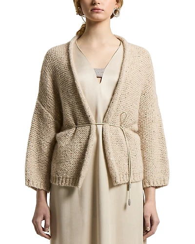 Peserico Knitted Cardigan Sweater