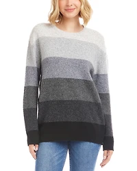 Karen Kane Ombre Striped Sweater