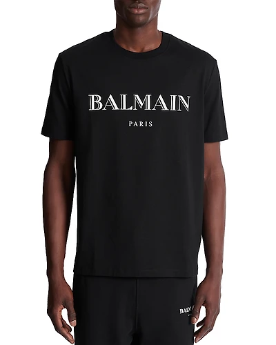 Balmain Vintage Logo Graphic Tee