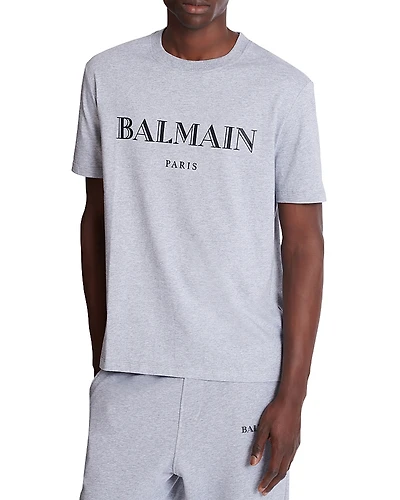 Balmain Vintage Logo Graphic Tee
