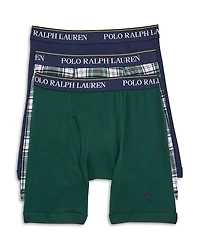 Polo Ralph Lauren Classic Fit Boxer Briefs, Pack of 3