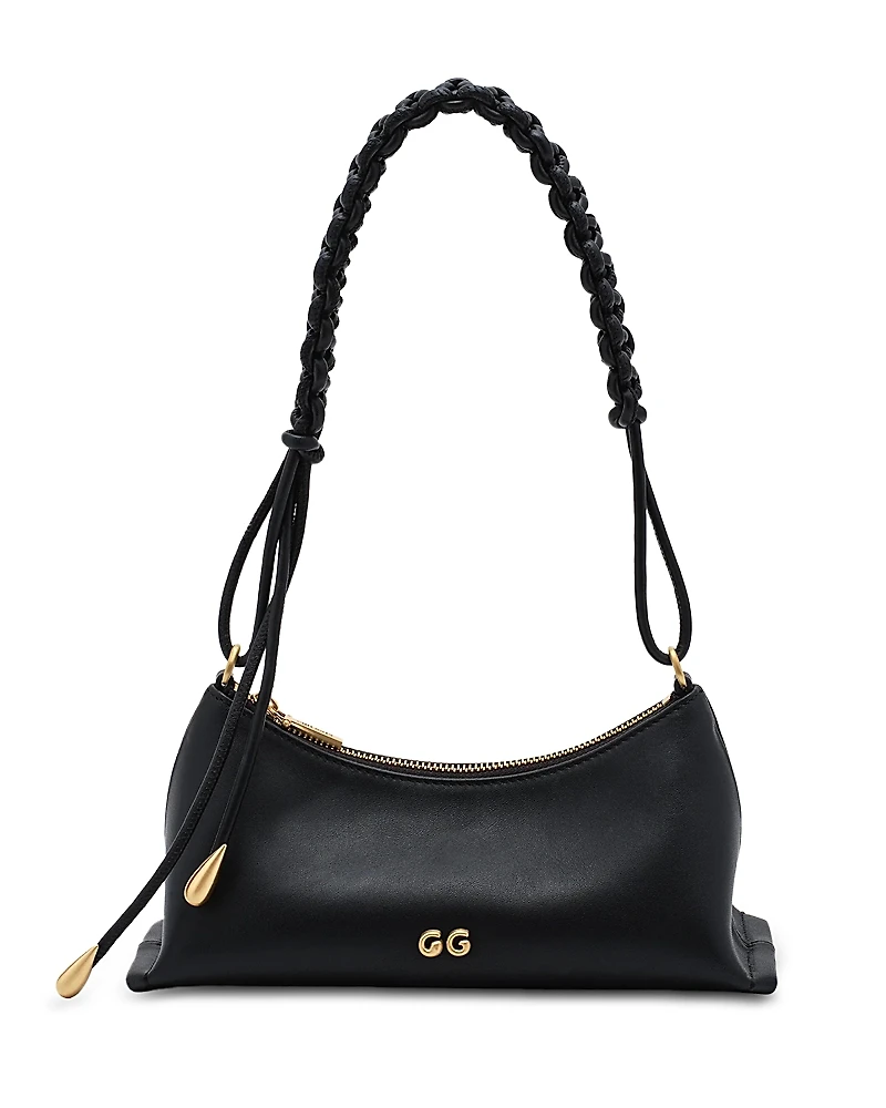 Cult Gaia Osa Leather Shoulder Bag