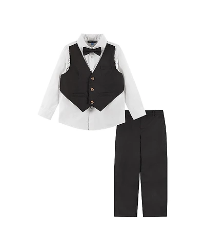 Andy & Evan Boys' Bowtie, Vest, Buttondown and Pant Set - Little Kid