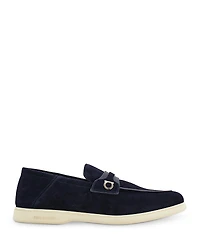 Ferragamo Men's Drame Suede Loafers