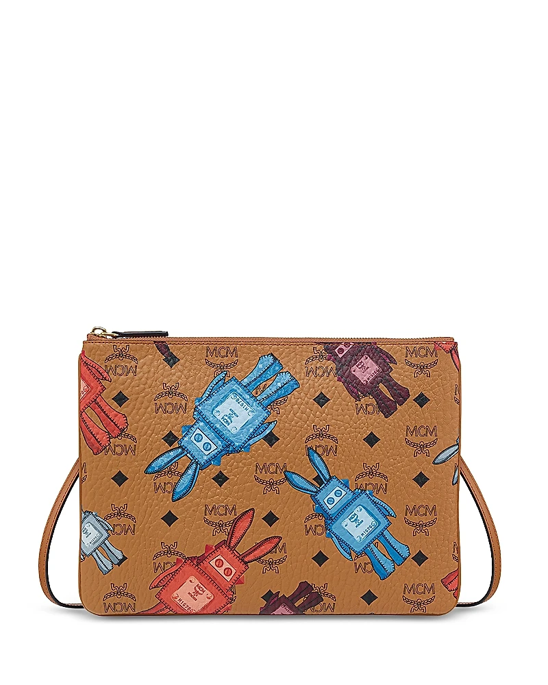 Mcm Aren Visetos Shoulder Bag