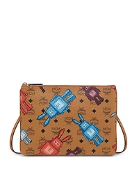 Mcm Aren Visetos Shoulder Bag