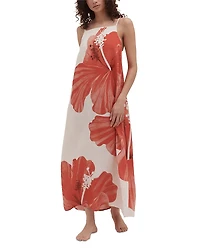 Desmond & Dempsey Jag Square Neck Nightgown