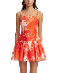 Leo Lin Lorena Ruffled Minidress