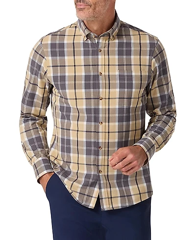 Mizzen+Main Timothy Plaid City Flannel Shirt
