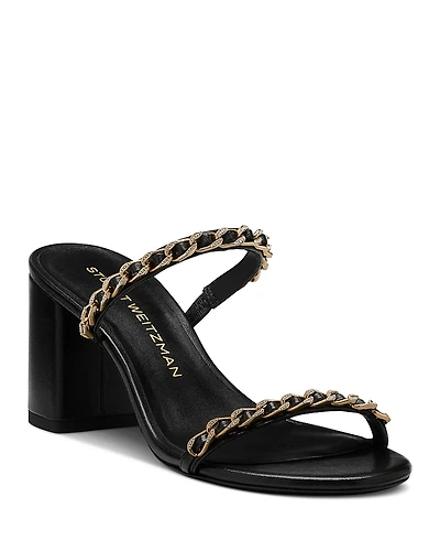 Stuart Weitzman Women's Soluxe Cysl 75 Slides