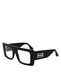 Victoria Beckham B Buckle Flat Top Optical Glasses, 51mm