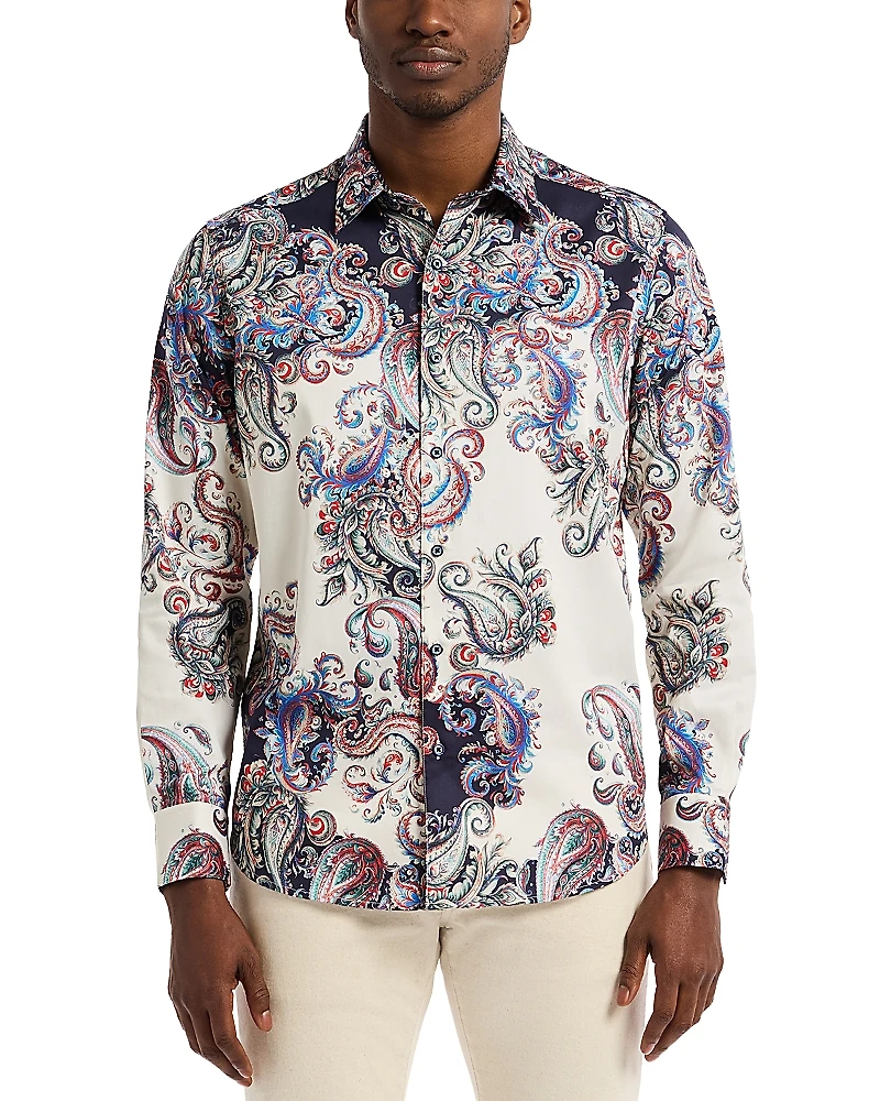Robert Graham Morningside Long Sleeve Woven Shirt