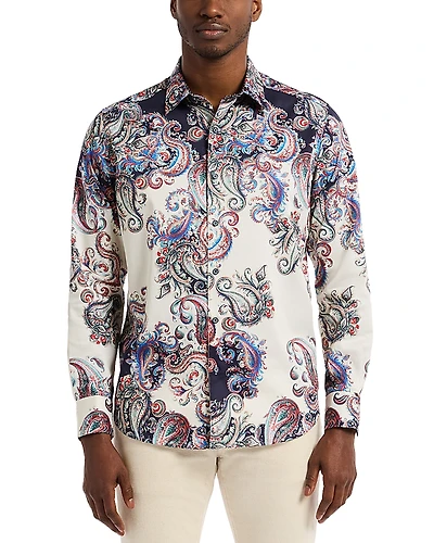 Robert Graham Morningside Long Sleeve Woven Shirt