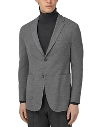 Boggi Milano Regular Fit Micro Texture Blazer