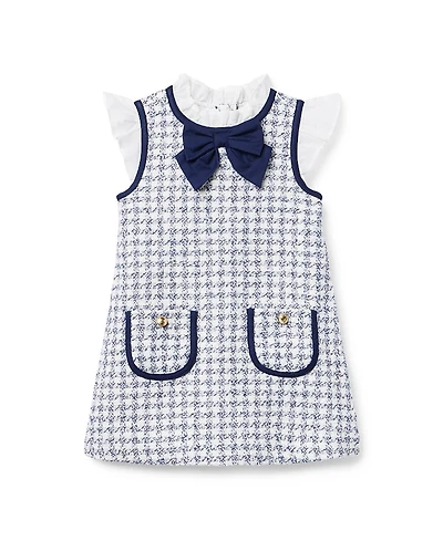 Janie and Jack Girls' The Tailored Tweed Dress - Little Kid, Big Kid