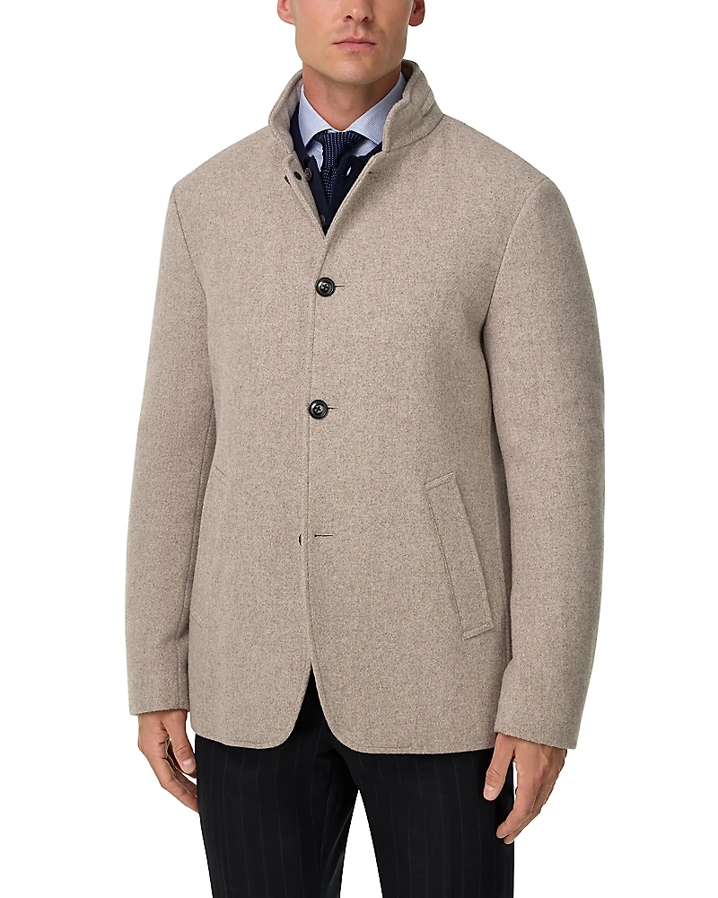 Boggi Milano Padded Peacoat