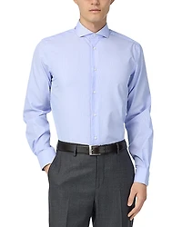 Boggi Milano Non-Iron Twill Naples Collar Dress Shirt