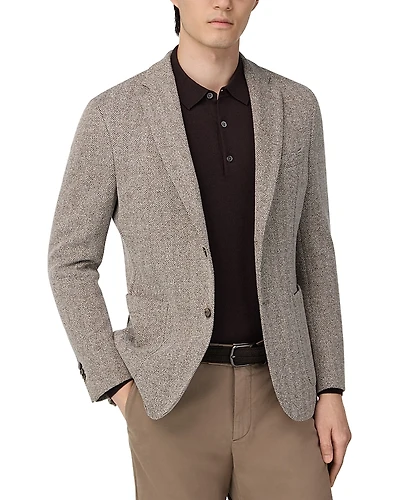 Boggi Milano Herringbone Jacket