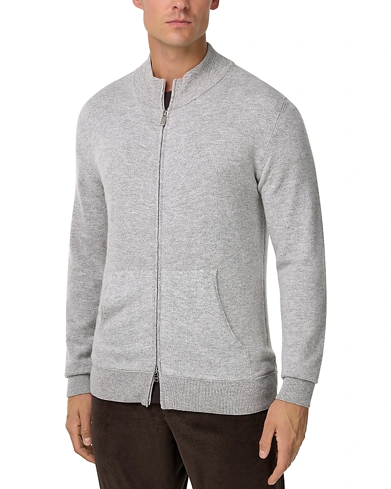 Boggi Milano Zip Front Sweater