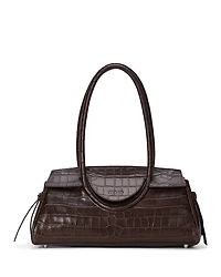 Staud Maude Embossed Leather Shoulder Bag