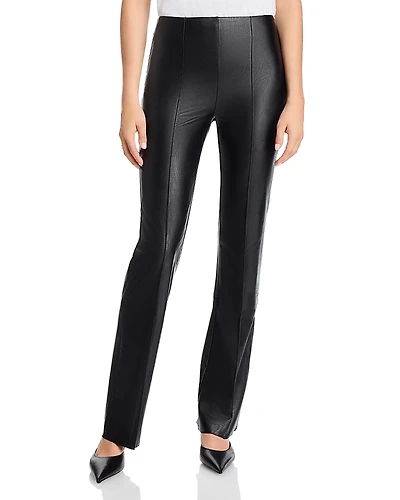 Lysse Textured Faux Leather Pants