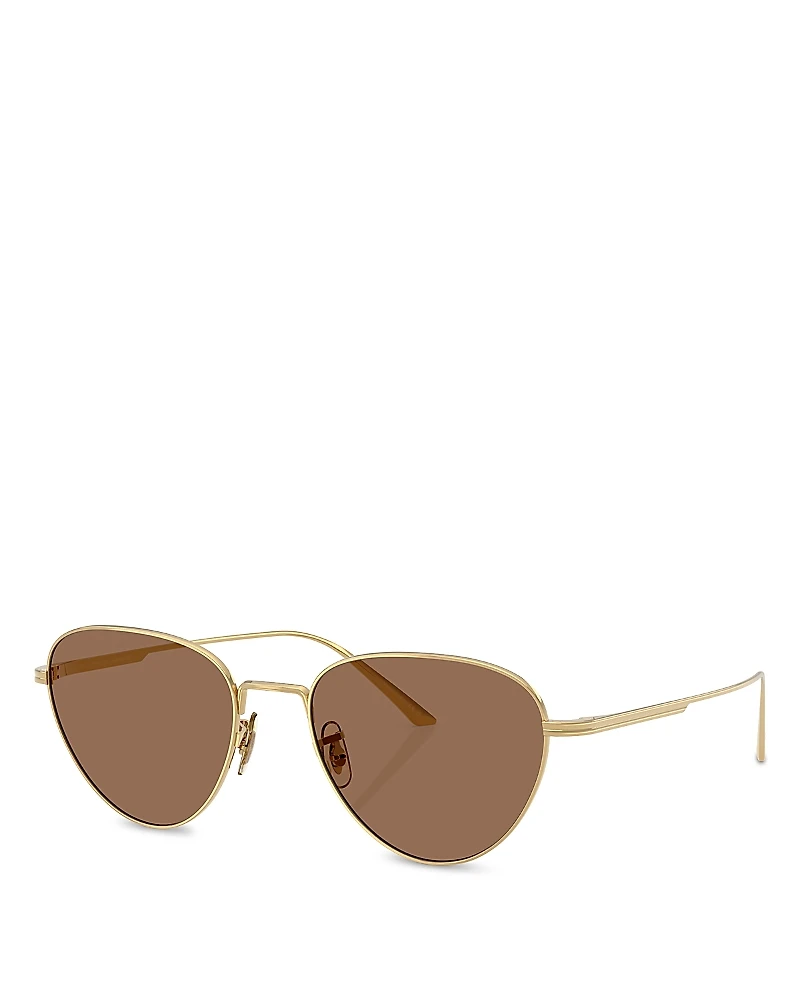 Khaite X Oliver Peoples Cat Eye Sunglasses, 52mm