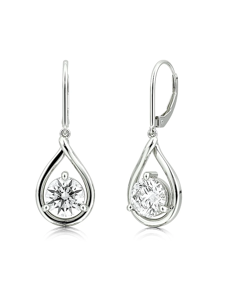 Vrai Pear Silhouette Earring
