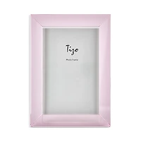 Tizo Crystal Glass Picture Frame, Pink, 5 x 7