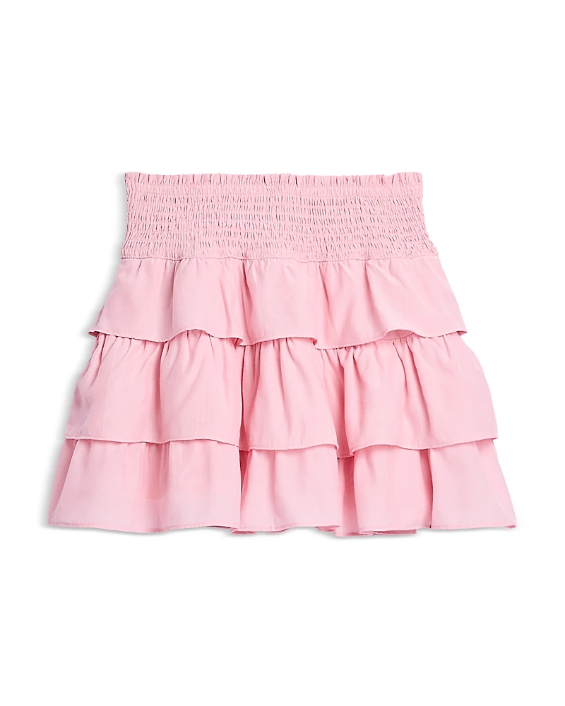 Aqua Girls' Smocked Waist Skirt, Big Kid - Exclusive
