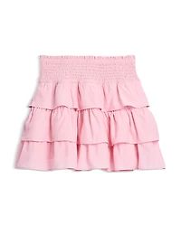 Aqua Girls' Smocked Waist Skirt, Big Kid - Exclusive